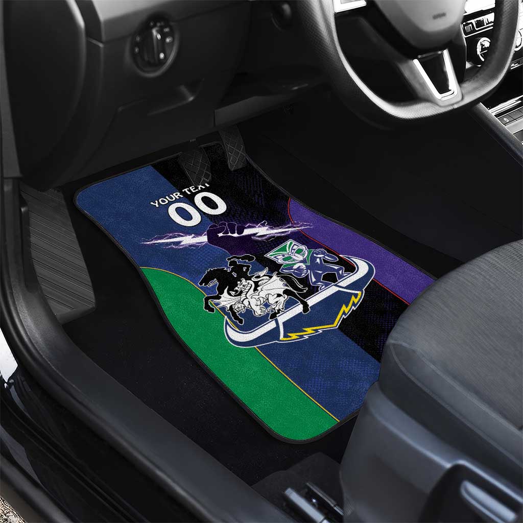 Custom Dragons-Cowboys Combine Storm-Warriors Car Mats Sport Style Version 01