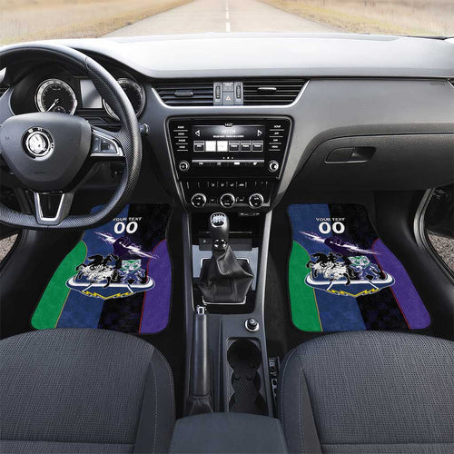 Custom Dragons-Cowboys Combine Storm-Warriors Car Mats Sport Style Version 01