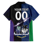 Custom Dragons-Cowboys Combine Storm-Warriors Family Matching Tank Maxi Dress and Hawaiian Shirt Sport Style Version 01