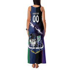 Custom Dragons-Cowboys Combine Storm-Warriors Family Matching Tank Maxi Dress and Hawaiian Shirt Sport Style Version 01