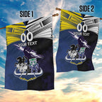 Custom Dragons-Cowboys Combine Storm-Warriors Garden Flag Sport Style Version 01