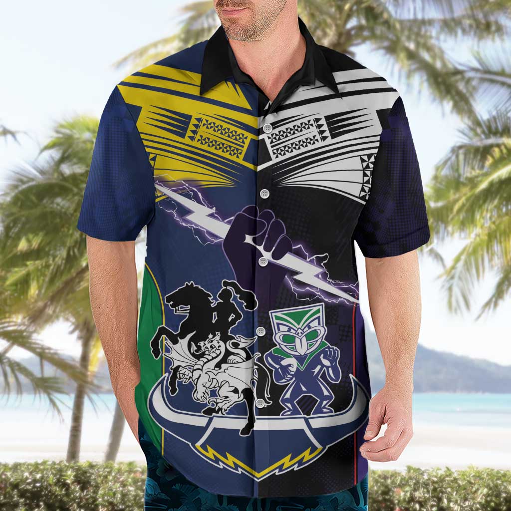 Custom Dragons-Cowboys Combine Storm-Warriors Hawaiian Shirt Sport Style Version 01