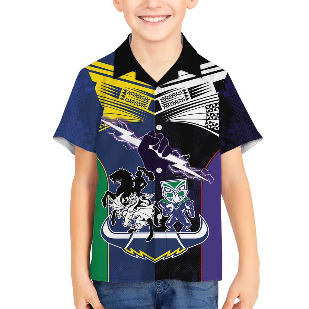Custom Dragons-Cowboys Combine Storm-Warriors Hawaiian Shirt Sport Style Version 01