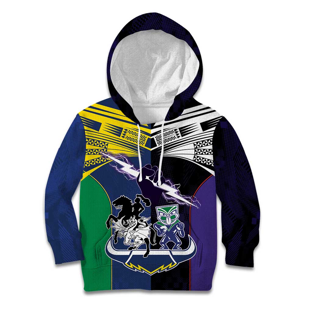Custom Dragons-Cowboys Combine Storm-Warriors Kid Hoodie Sport Style Version 01