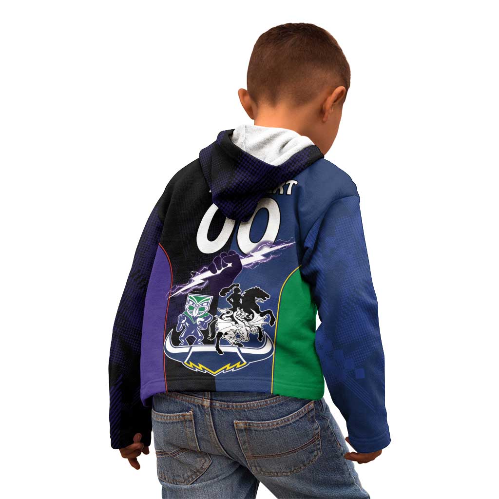 Custom Dragons-Cowboys Combine Storm-Warriors Kid Hoodie Sport Style Version 01