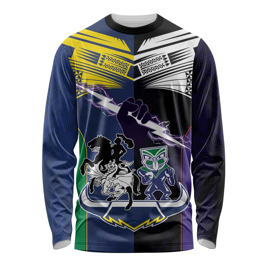 Custom Dragons-Cowboys Combine Storm-Warriors Long Sleeve Shirt Sport Style Version 01