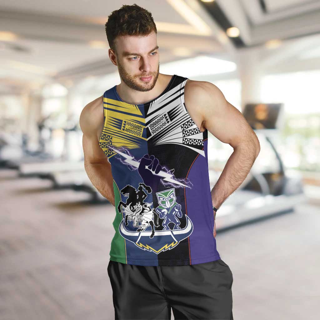 Custom Dragons-Cowboys Combine Storm-Warriors Men Tank Top Sport Style Version 01