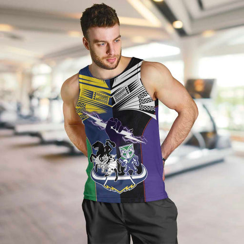 Custom Dragons-Cowboys Combine Storm-Warriors Men Tank Top Sport Style Version 01