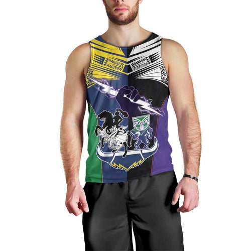 Custom Dragons-Cowboys Combine Storm-Warriors Men Tank Top Sport Style Version 01