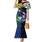 Custom Dragons-Cowboys Combine Storm-Warriors Mermaid Dress Sport Style Version 01