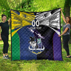 Custom Dragons-Cowboys Combine Storm-Warriors Quilt Sport Style Version 01