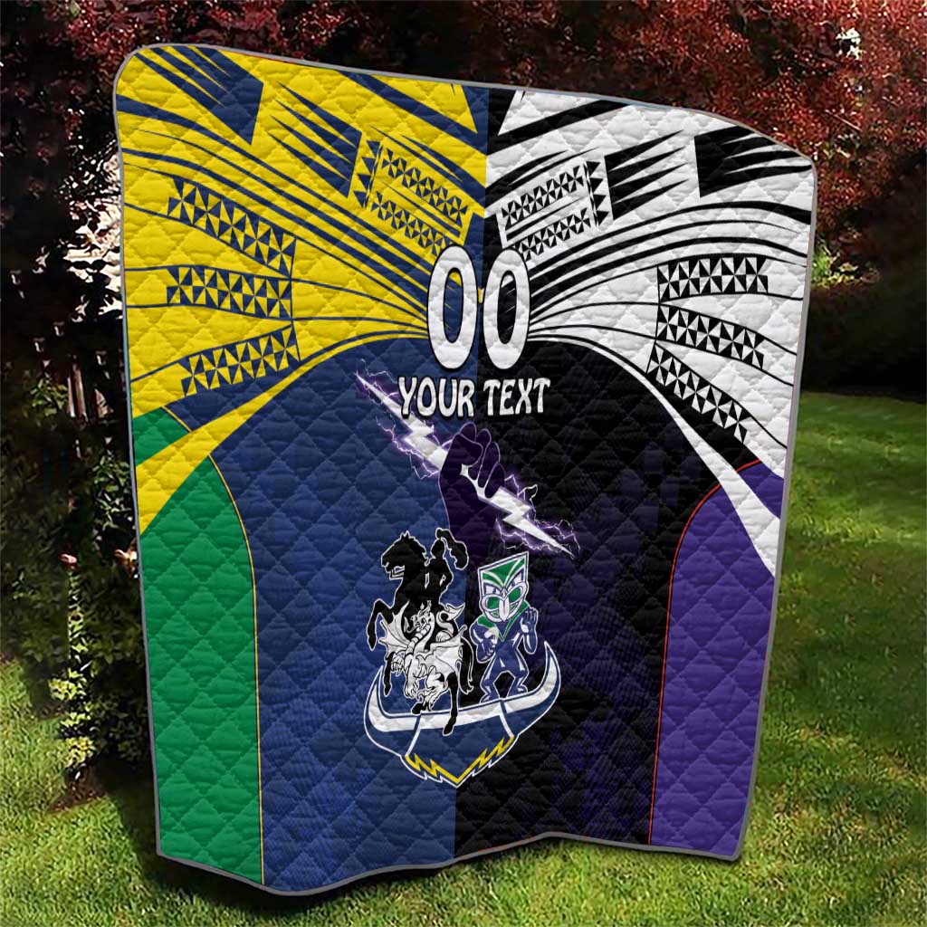 Custom Dragons-Cowboys Combine Storm-Warriors Quilt Sport Style Version 01