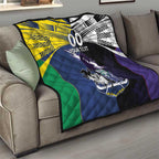 Custom Dragons-Cowboys Combine Storm-Warriors Quilt Sport Style Version 01