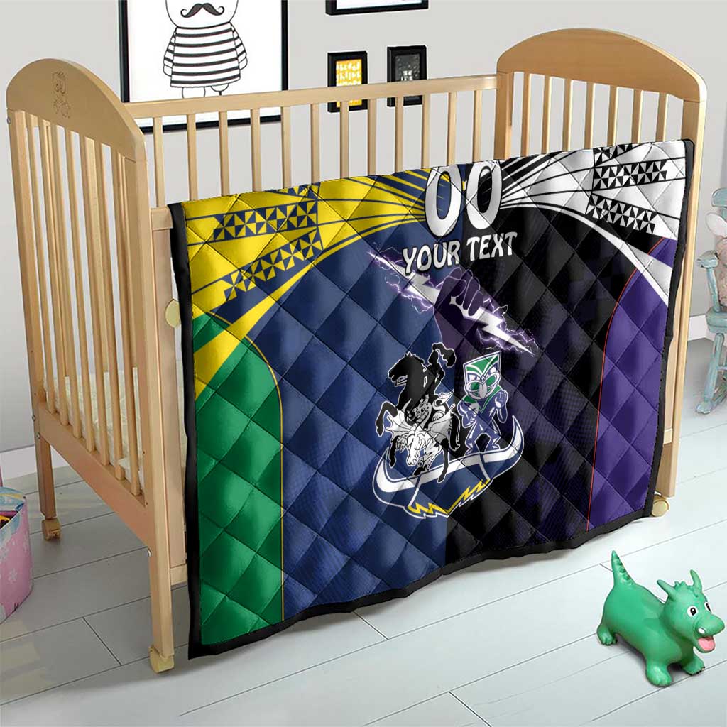 Custom Dragons-Cowboys Combine Storm-Warriors Quilt Sport Style Version 01