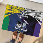 Custom Dragons-Cowboys Combine Storm-Warriors Rubber Doormat Sport Style Version 01