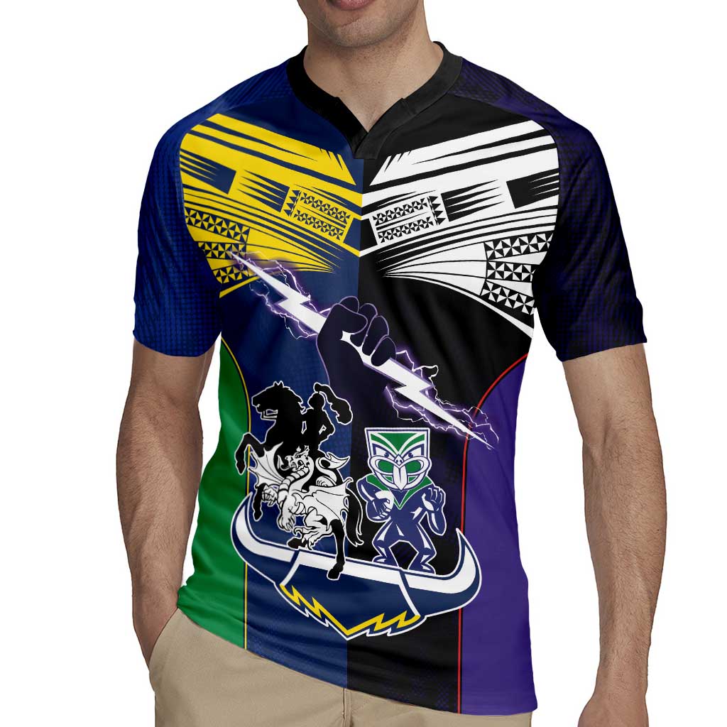 Custom Dragons-Cowboys Combine Storm-Warriors Rugby Jersey Sport Style Version 01