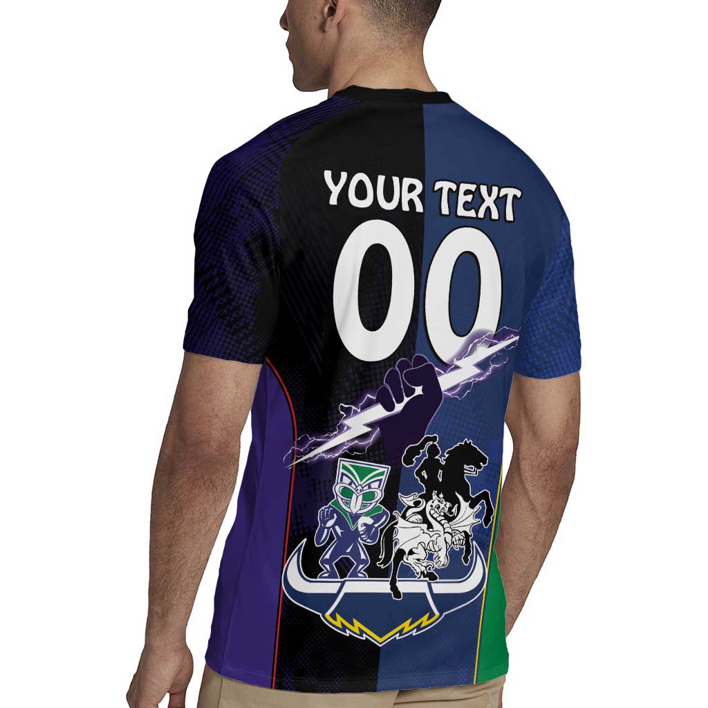 Custom Dragons-Cowboys Combine Storm-Warriors Rugby Jersey Sport Style Version 01