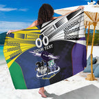 Custom Dragons-Cowboys Combine Storm-Warriors Sarong Sport Style Version 01