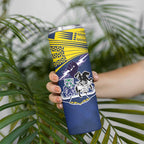 Custom Dragons-Cowboys Combine Storm-Warriors Skinny Tumbler Sport Style Version 01