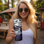 Custom Dragons-Cowboys Combine Storm-Warriors Skinny Tumbler Sport Style Version 01