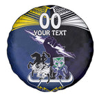 Custom Dragons-Cowboys Combine Storm-Warriors Spare Tire Cover Sport Style Version 01