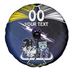 Custom Dragons-Cowboys Combine Storm-Warriors Spare Tire Cover Sport Style Version 01