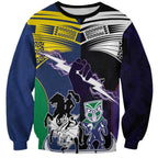 Custom Dragons-Cowboys Combine Storm-Warriors Sweatshirt Sport Style Version 01