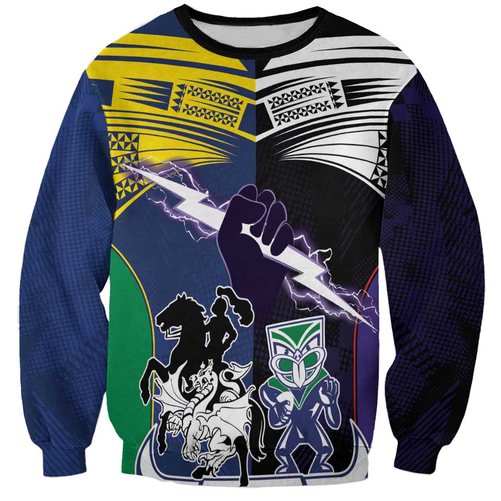Custom Dragons-Cowboys Combine Storm-Warriors Sweatshirt Sport Style Version 01