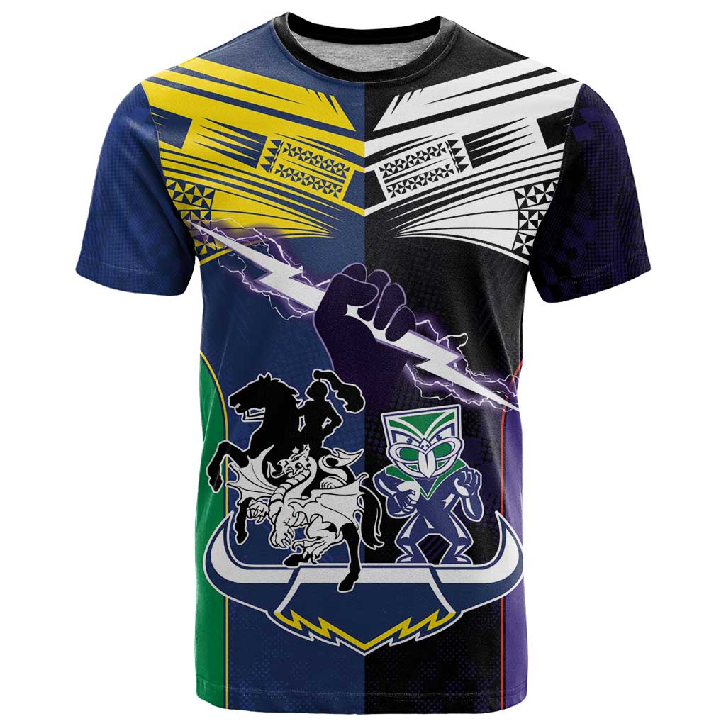 Custom Dragons-Cowboys Combine Storm-Warriors T Shirt Sport Style Version 01