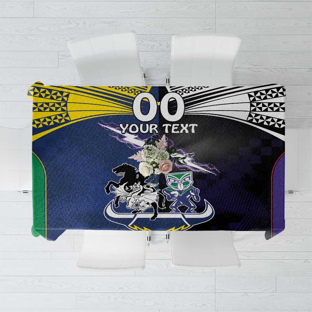 Custom Dragons-Cowboys Combine Storm-Warriors Tablecloth Sport Style Version 01