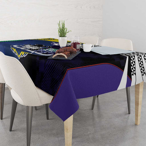 Custom Dragons-Cowboys Combine Storm-Warriors Tablecloth Sport Style Version 01