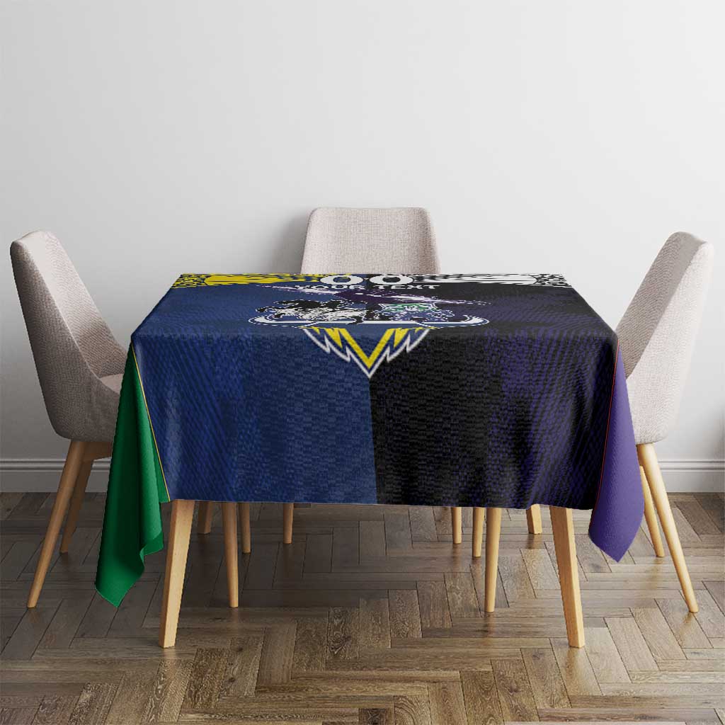 Custom Dragons-Cowboys Combine Storm-Warriors Tablecloth Sport Style Version 01