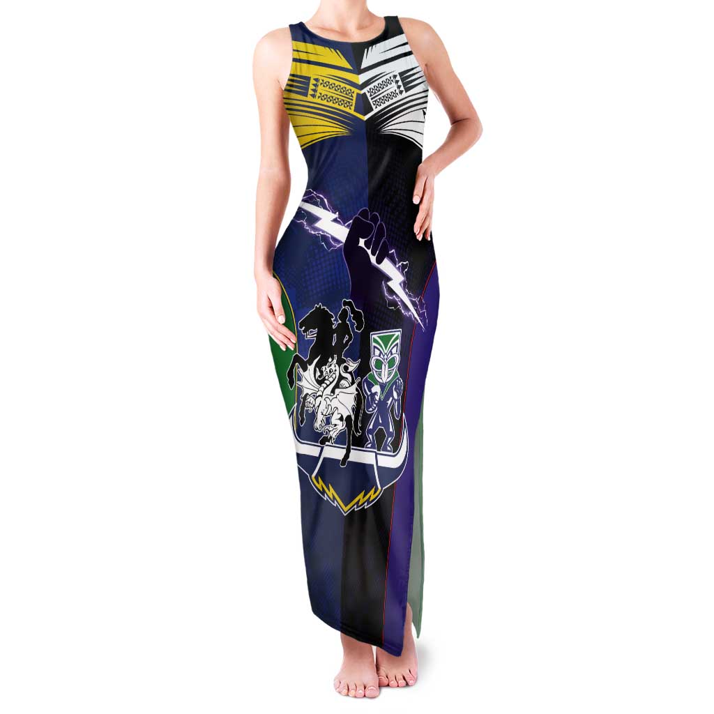 Custom Dragons-Cowboys Combine Storm-Warriors Tank Maxi Dress Sport Style Version 01