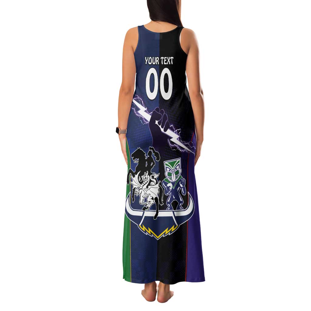 Custom Dragons-Cowboys Combine Storm-Warriors Tank Maxi Dress Sport Style Version 01