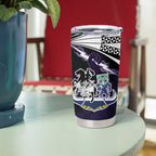 Custom Dragons-Cowboys Combine Storm-Warriors Tumbler Cup Sport Style Version 01