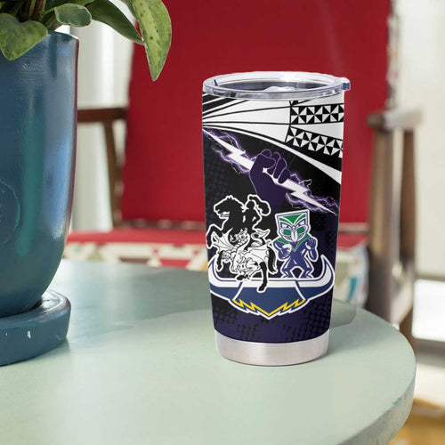 Custom Dragons-Cowboys Combine Storm-Warriors Tumbler Cup Sport Style Version 01