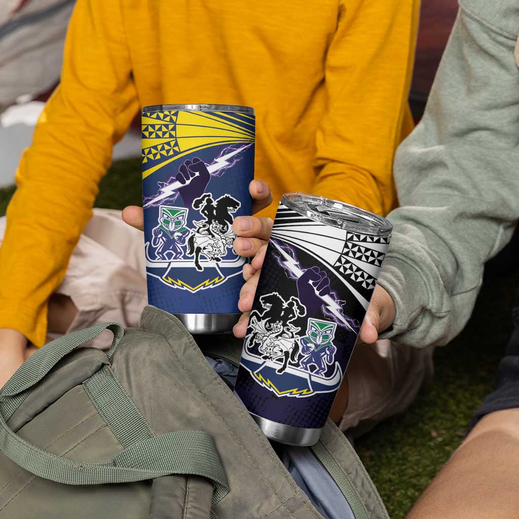 Custom Dragons-Cowboys Combine Storm-Warriors Tumbler Cup Sport Style Version 01