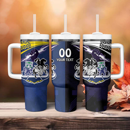 Custom Dragons-Cowboys Combine Storm-Warriors Tumbler With Handle Sport Style Version 01