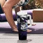 Custom Dragons-Cowboys Combine Storm-Warriors Tumbler With Handle Sport Style Version 01