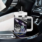 Custom Dragons-Cowboys Combine Storm-Warriors Tumbler With Handle Sport Style Version 01