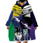 Custom Dragons-Cowboys Combine Storm-Warriors Wearable Blanket Hoodie Sport Style Version 01