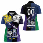 Custom Dragons-Cowboys Combine Storm-Warriors Women Polo Shirt Sport Style Version 01