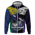 Custom Dragons-Cowboys Combine Storm-Warriors Zip Hoodie Sport Style Version 01