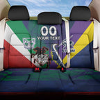 Custom Dragons-Cowboys Combine Storm-Warriors Back Car Seat Cover Sport Style Version 02