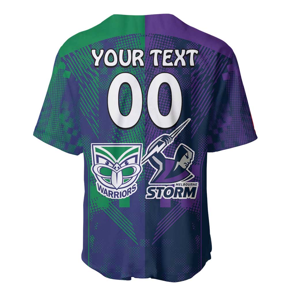 Custom Dragons-Cowboys Combine Storm-Warriors Baseball Jersey Sport Style Version 02