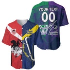 Custom Dragons-Cowboys Combine Storm-Warriors Baseball Jersey Sport Style Version 02