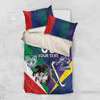 Custom Dragons-Cowboys Combine Storm-Warriors Bedding Set Sport Style Version 02