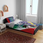 Custom Dragons-Cowboys Combine Storm-Warriors Bedding Set Sport Style Version 02