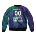 Custom Dragons-Cowboys Combine Storm-Warriors Bomber Jacket Sport Style Version 02