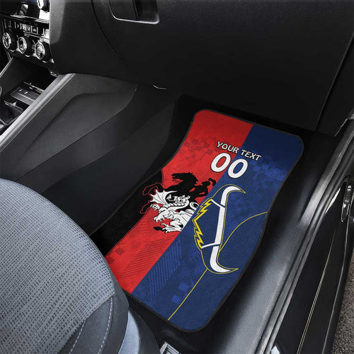 Custom Dragons-Cowboys Combine Storm-Warriors Car Mats Sport Style Version 02